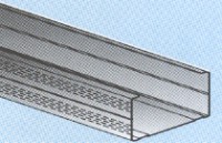 Montante para tabiquería de yeso laminado. Sirve como estructura interior a los cuáles irán atornillados los paneles de yeso. Colocación a 600 y 400 según la rigidez y consistencia necesaria. Anchos de 26-36-48-70-90-100 mm.